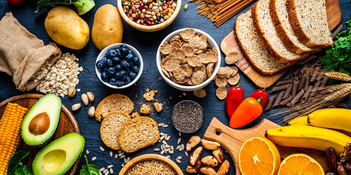 Foods with high fiber