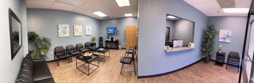 Gilbert AZ Mind Body Centers Ketamine Therapy Clinic for Ketamine Treatments waiting room